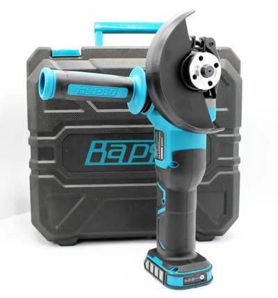 Угловая шлифмашина аккумуляторная Варяг МШУ-126 (БЕСЩЕТОЧНАЯ, кейс, без АКБ, без ЗУ)