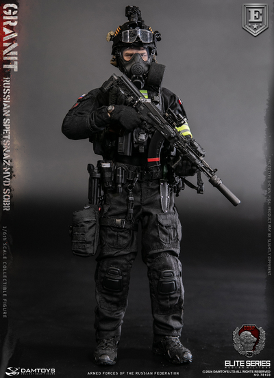 Спецназ МВД СОБР "Гранит" - Коллекционная ФИГУРКА 1/6 RUSSIAN SPETSNAZ MVD SOBR GRANIT ELITE EDITION (78103) - DAMTOYS