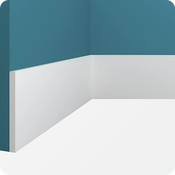 Плинтус напольный из дюрополимера Перфект P12