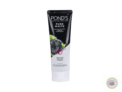 Пенка для умывания от черных точек с углем Ponds Pure White. 50г.