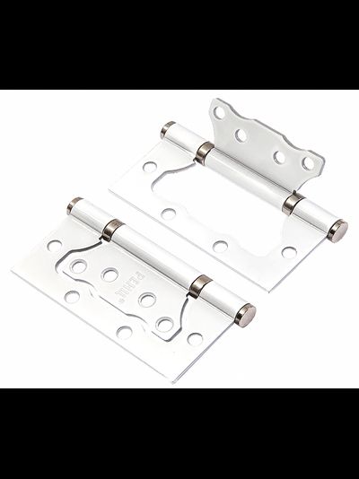 Петля дверная Ренц 2BB FH SW-CP супер белая хром