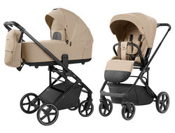 Коляска 2в1 Carrello Alfa CRL-6522 Natural Beige 2025