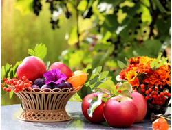 Купить греющую картину с фото фруктовый натюрморт