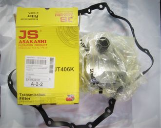 JS Asakashi JT-406K Фильтр масляный акпп с прокладкой поддона, комплект