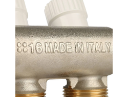 Коллектор STOUT распределительный 3/4", 2 отвода 3/4"ЕК (Арт. SMB 6851 343402)