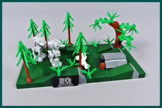 # 40362 «Битва на Эндоре»–Мини: Выпуск к 20–Летнему Юбилею / “Battle of Endor” Micro Build ― 20th Anniversary Edition