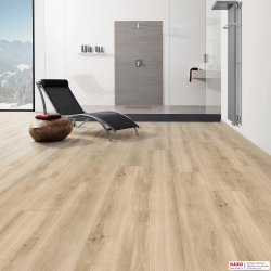 Дизайнерский пол Disano Classic Aqua Дуб Светлый 536244 в интерьере гостиной