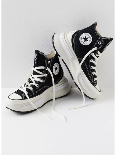 Кеды на платформе Converse Run Star Legacy CX черные высокие