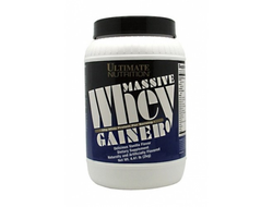 (Ultimate Nutrition) Massive Whey Gainer - (2 кг) - (клубника)