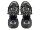 Balenciaga 3XL Worn-Out Black Silver
