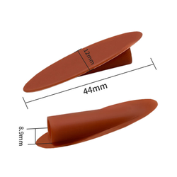 Заглушка под косой шуруп С1-03 хаки желтый (100 шт)
