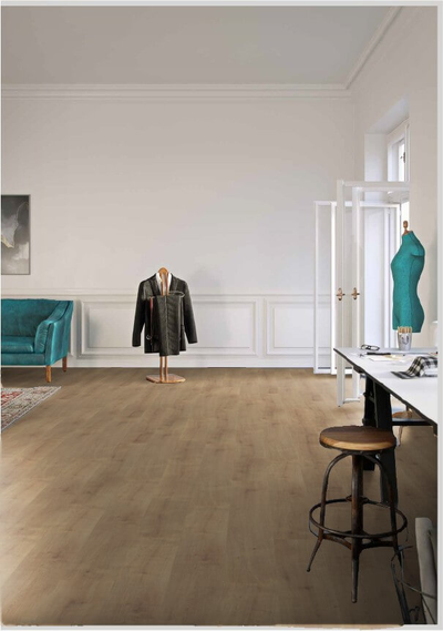 Ламинат Wineo Дуб Солнечный LA145N в интерьере