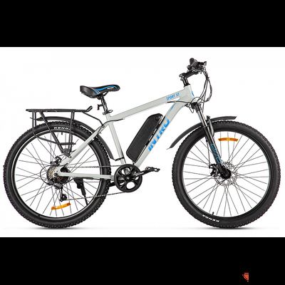 Электровелосипед Eltreco XT 600 (Серо-синий)