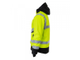 Зимняя сигнальная куртка BRODEKS KW 216, желтый/черный