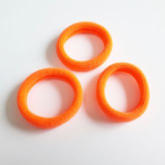 Резинки бесшовные 30 мм, цвет ярко-оранжевый