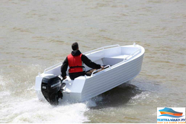 Тент на лодку Trident 450 (no console) без кринолинов