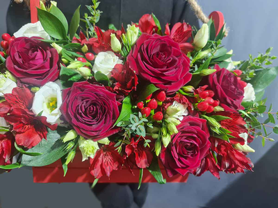 Букет в ящике №2