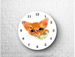 Часы Котики №3