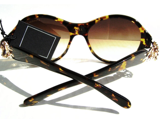 LASPOR Dragonfly Rimless Sunglasses for Women Vintage Gold Metal Frameless Butte