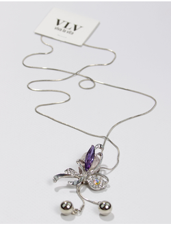 Подвеска "Ползунок" мотылёк