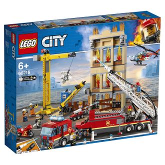 LEGO City Fire Конструктор Центральная пожарная станция, 60216