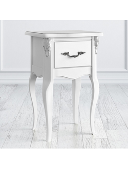 ПРИКРОВАТНАЯ ТУМБА 1 ЯЩИК SILVERY ROME (L42*P36*H65) S159-K00-S