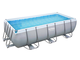 Прямоугольный каркасный бассейн Bestway Power Steel 404х201х100 см (56441)