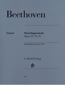 Beethoven: String Quartets op. 59, 74, 95