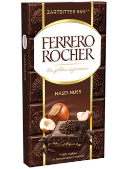 Шоколад FERRERO ROCHER Dark темный 90гр (16)