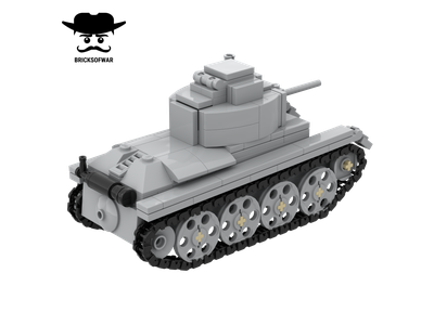 Panzer 38t немецкий легкий танк - Лего танк