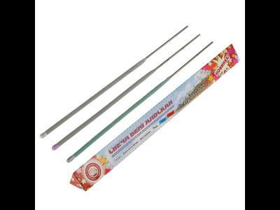 Цветные Бенгальские огни ТРИКОЛОР 300 мм