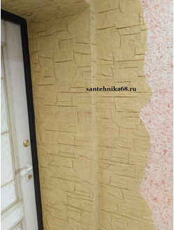 Декоративный гипсовый камень 23*6см толщина 1см г. Тамбов цена за 1 кв.м
