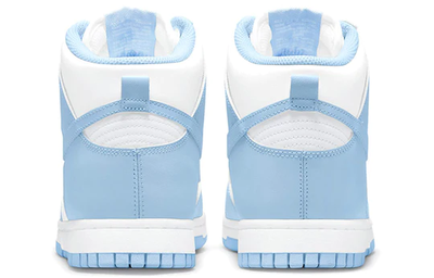 Кожаные высокие Кроссовки Nike Dunk High Aluminum женские DD1869-107 купить не дорого