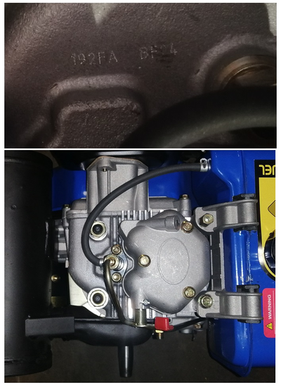 Двигатель дизельный 192FA (B-тип, вал конус) - T3