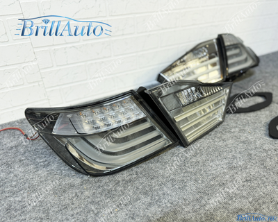 Стопы Toyota Camry 50 стиль BMW черные дымчатые