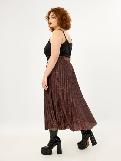 Нарядная юбка-плиссе