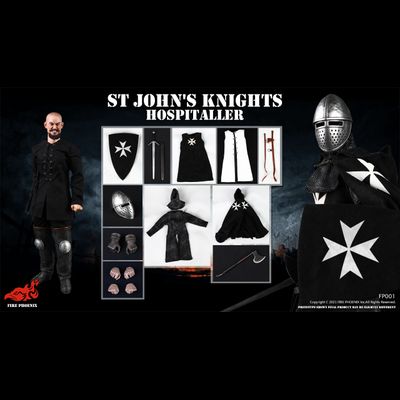 Рыцарь-госпитальер - Коллекционная ФИГУРКА 1/6 ST JOHN'S KNIGHT HOSPITALLER (FP001) - FIRE PHOENIX