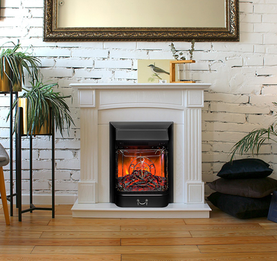 камин Andrea WT с очагом Majestic