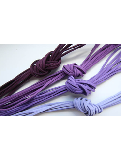 Шнур замшевый