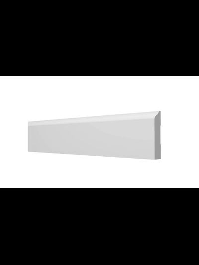 Напольный плинтус Decor-Dizayn DD47, для покраски, влагостойкий, ударопрочный, 2 метра