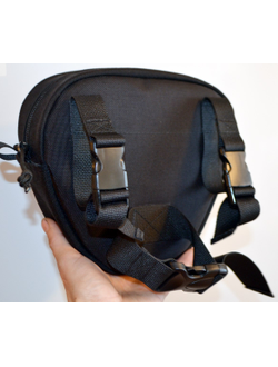 СУМКА НА РУЛЬ "ВИКИНГ" на Yamaha Viking 540 III,IV (Черная)