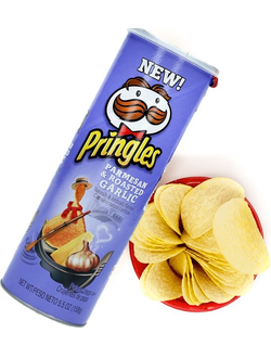 Pringles Parmesan & Roasted Garlic 158g (14 шт)