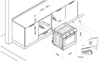 Духовой шкаф газовый KORTING OGG 741 CRN