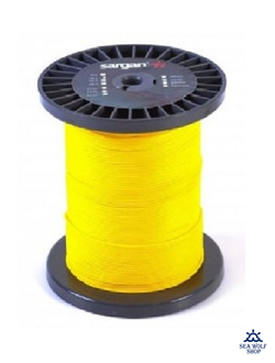 Линь 1.5мм Sargan желтый нейлон, за 1м