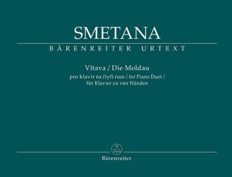 Smetana. Die Moldau für Klavier zu 4 Händen Spielpartitur