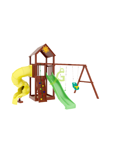 Детская площадка IgraGrad Панда Фани с винтовой трубой