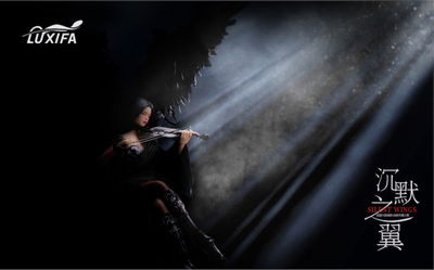 ПРЕДЗАКАЗ - Темная скрипачка - Коллекционная ФИГУРКА 1/6 Silent Wings Soloist (LXF2512B) - Luxifa ?ЦЕНА: 26900 РУБ.?