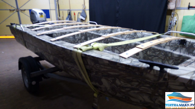 Тент на лодку Лиман 410