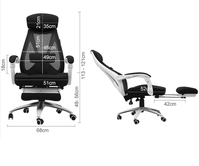 Компьютерное кресло реклайнер Hbada 77WMJ