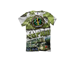 Футболка на 23 февраля с полной запечаткой №5